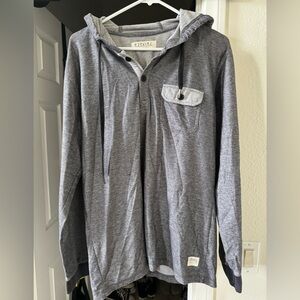 Ezekiel men’s gray hoodie size large